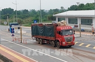 Quang Ninh: Over 45,300 tons of cargo cleared after reopening of two border checkpoints